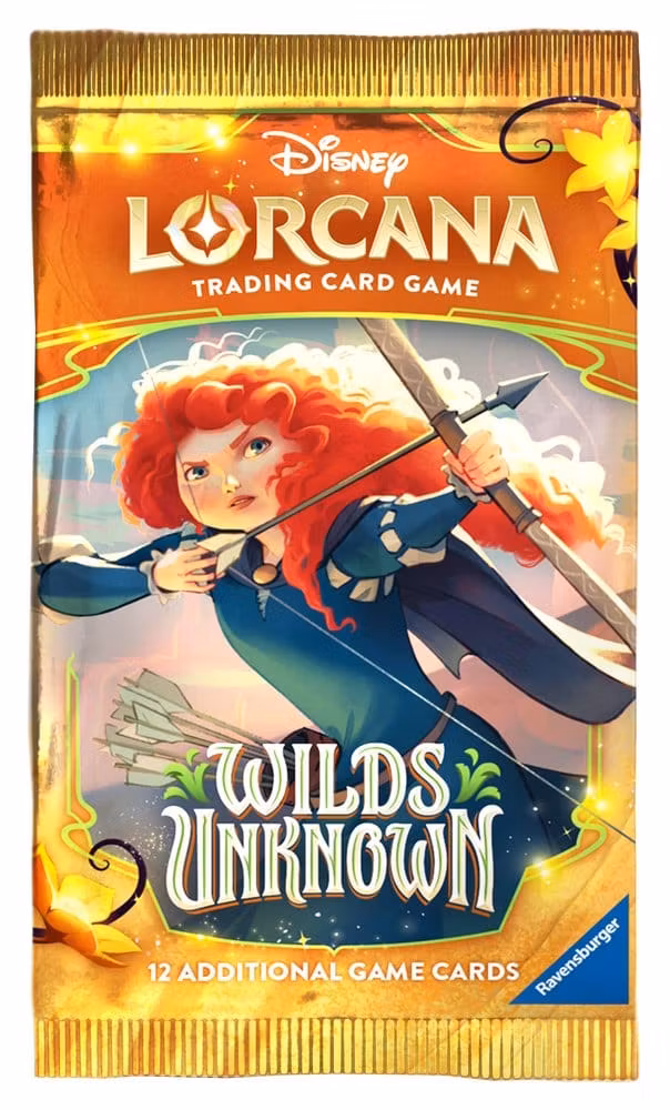 Disney Lorcana TCG Wilds Unknown Booster pack Engelsk utgave