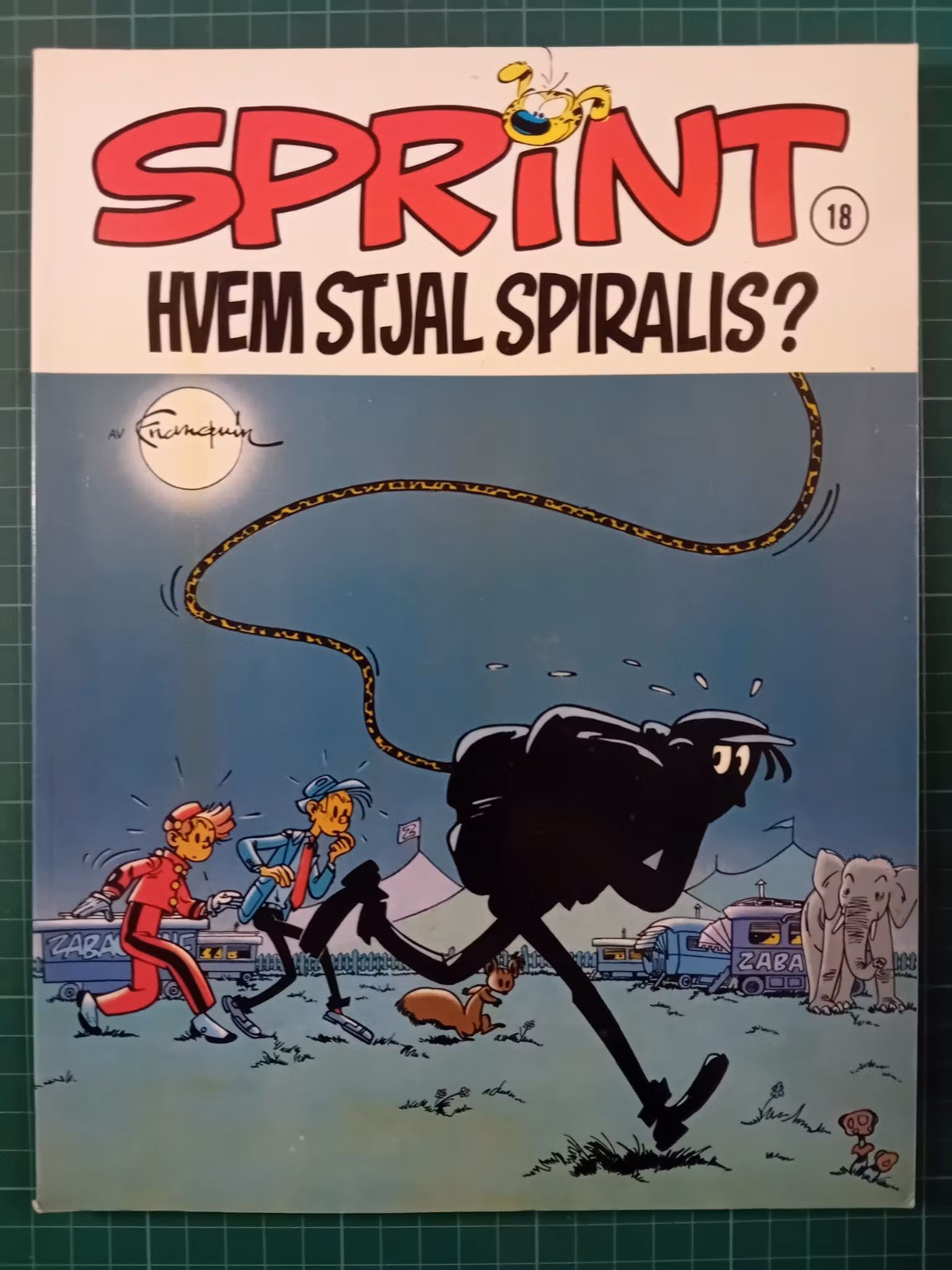 Sprint 18 Hvem stjal Spirialis