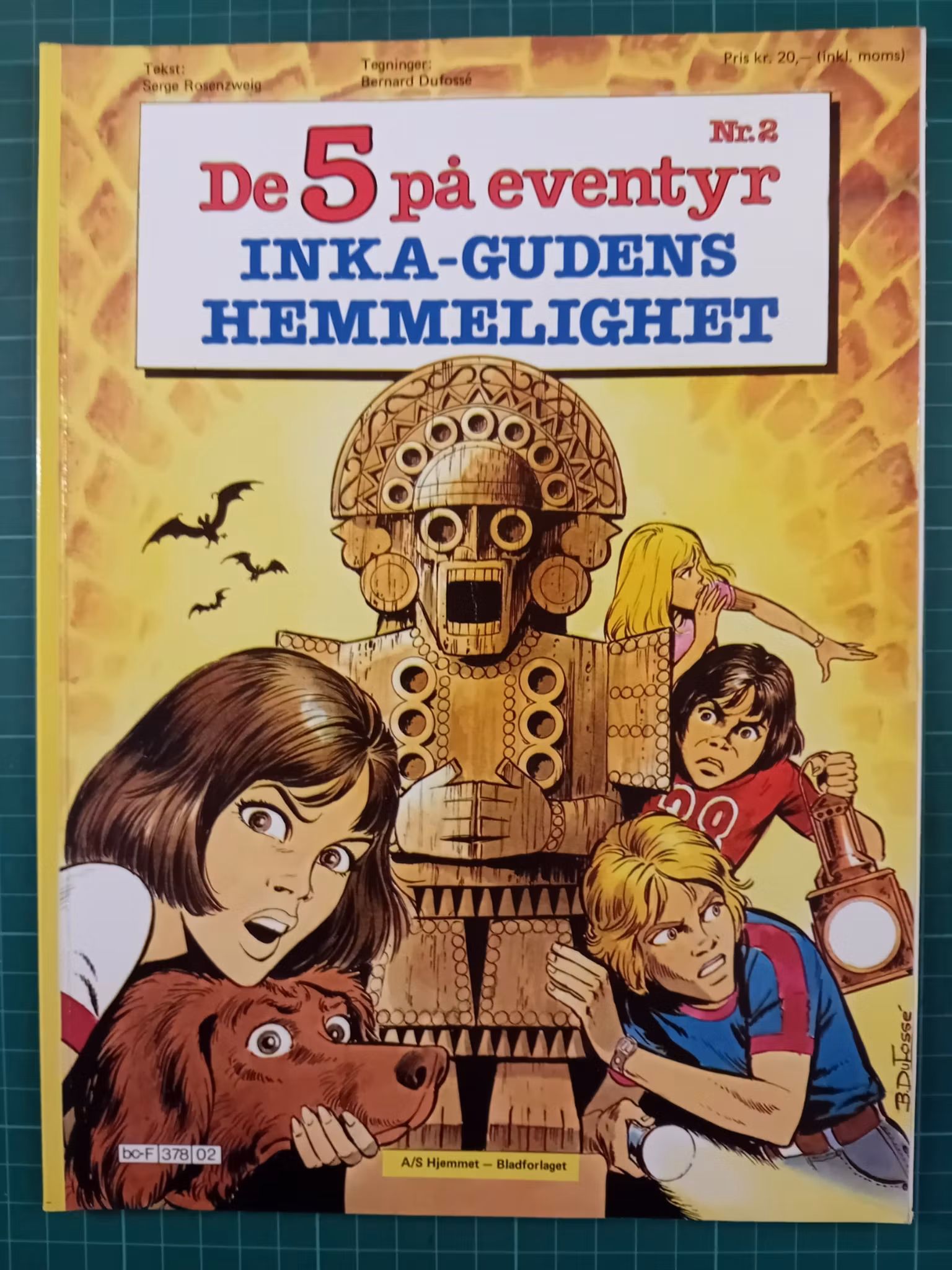 De 5 på eventyr 02 Inka-gudens hemmelighet