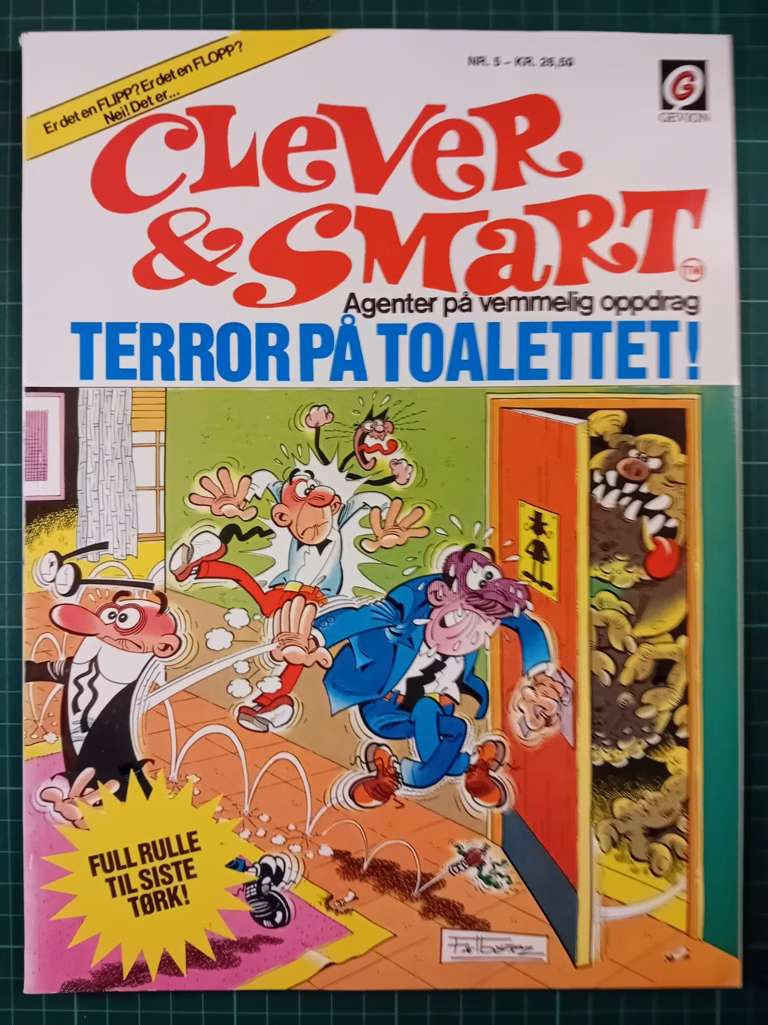 Clever & Smart 05 Terror på toalettet