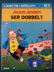 Serie-album 21 Julius jensen ser dobbelt