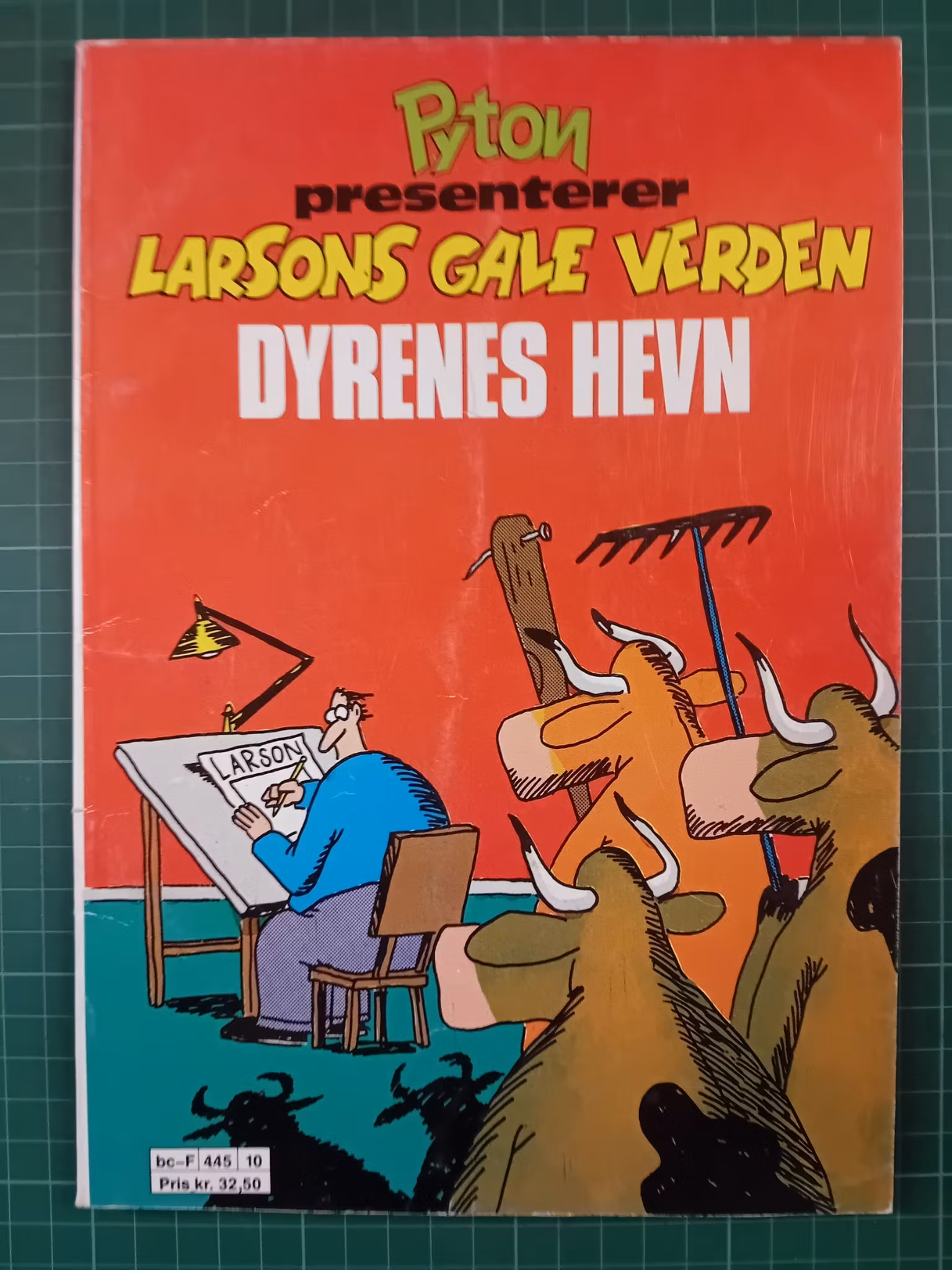 Pyton presenterer Larsons gale verden