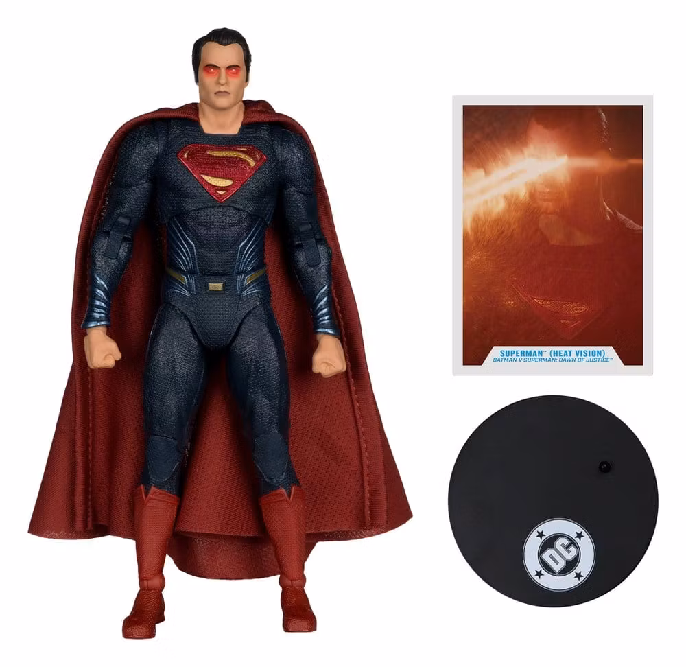 Batman v Superman: Dawn of Justice (2016) DC Theatrical Edition Action Figure Superman (Heat Vision) 19 cm (Totalpris 379,-)
