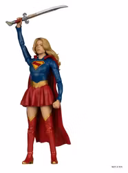 Supergirl (2026) DC Theatrical Deluxe Edition Action Figure Supergirl & Baby Krypto 17 cm (Totalpris 449,-)
