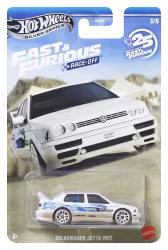 Fast & Furious Race-off #3/5 Volkswagen Jetta MK3 hvit