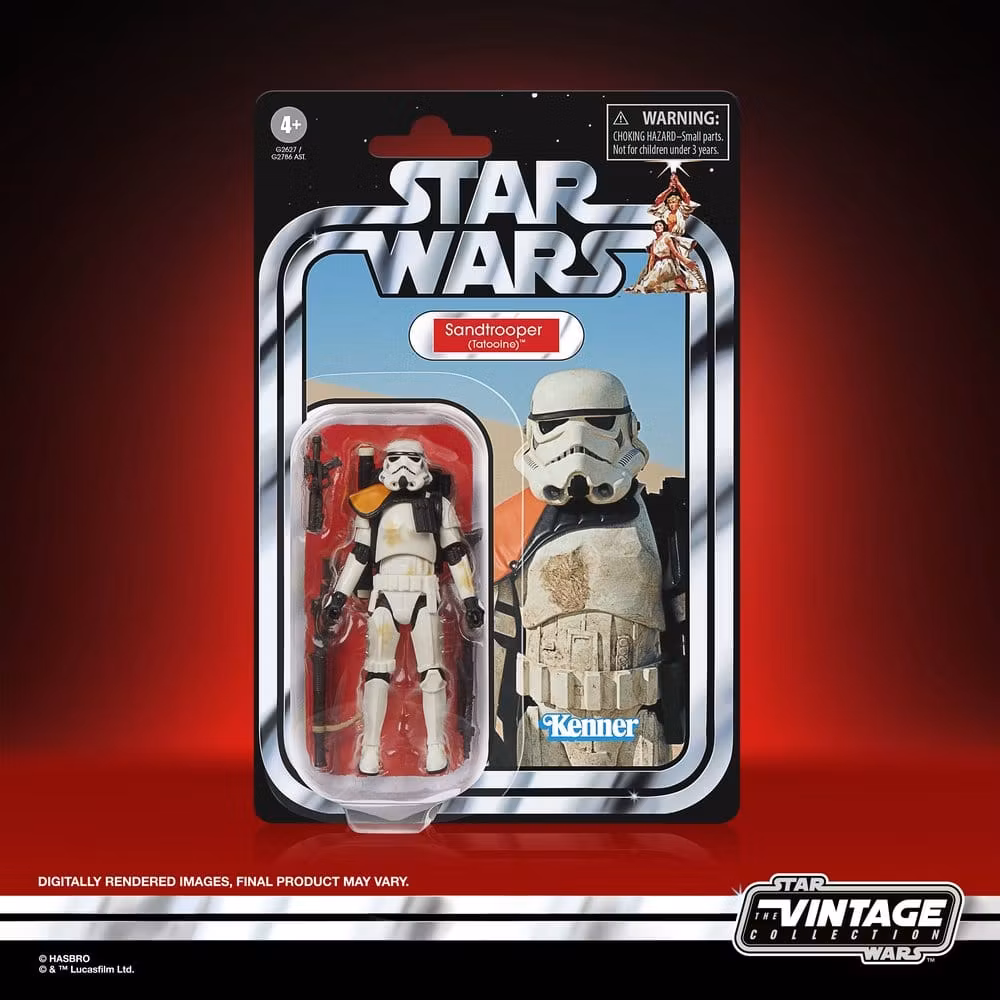 Star Wars Episode IV Vintage Collection Action Figure Sandtrooper (Squad Leader) 10 cm (Totalpris 279,-)