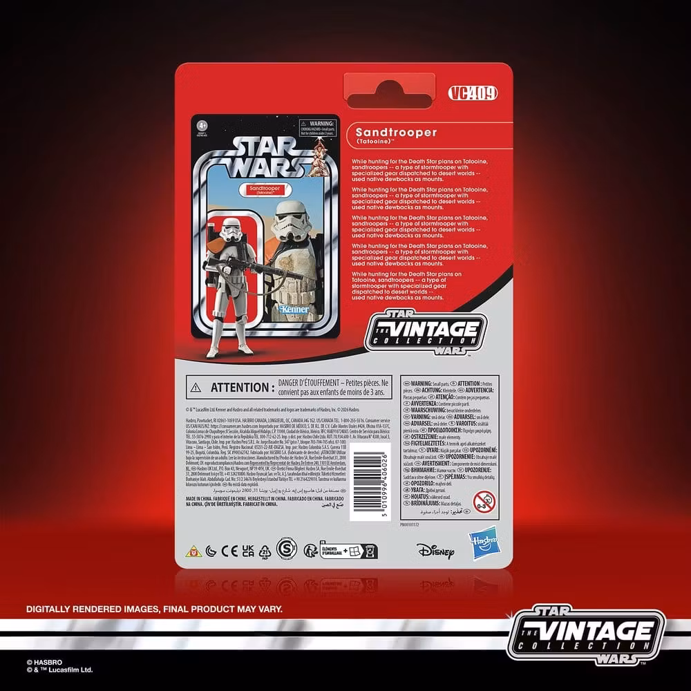 Star Wars Episode IV Vintage Collection Action Figure Sandtrooper (Squad Leader) 10 cm (Totalpris 279,-)