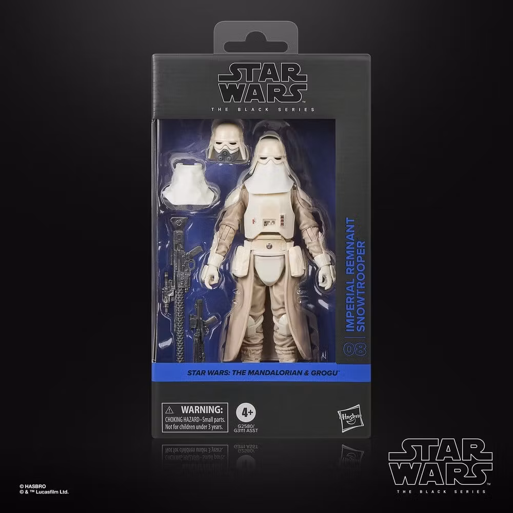Star Wars: The Mandalorian & Grogu Black Series Action Figure Imperial Remnant Snowtrooper 15 cm (Totalpris 379,-)