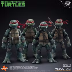 Teenage Mutant Ninja Turtles One:12 Collective Action Figures 1/12 Boxed Set 17 cm (Totalpris 4.795,-)