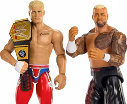 WWE Main Event Showdown Action Figures Cody Rhodes vs Solo Sikoa 2-Pack 15 cm