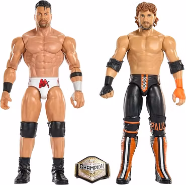 WWE Main Event Showdown Action Figures LA Knight vs Logan Paul 2-Pack 15 cm