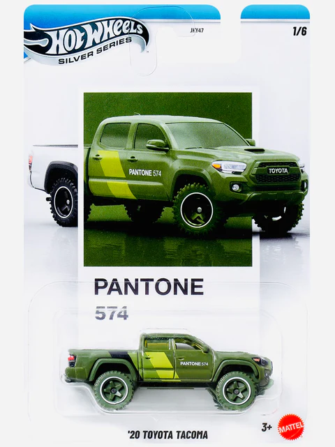 Silver series Pantone 2020 Toyota Tacoma