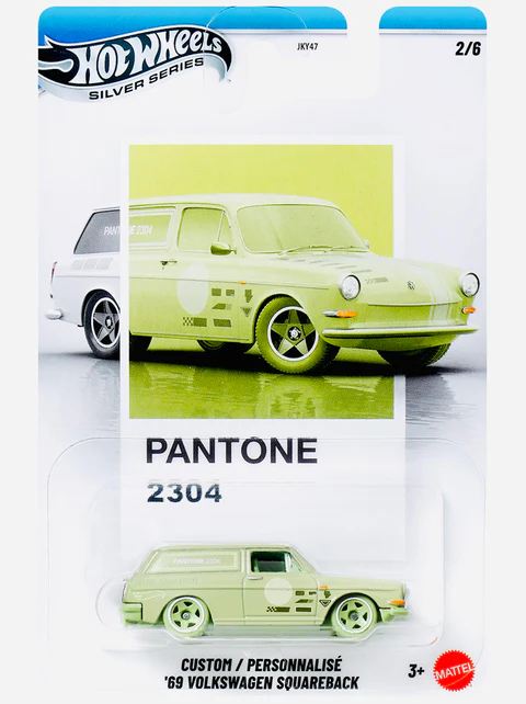 Silver series Pantone 1969 Volkswagen squareback custom