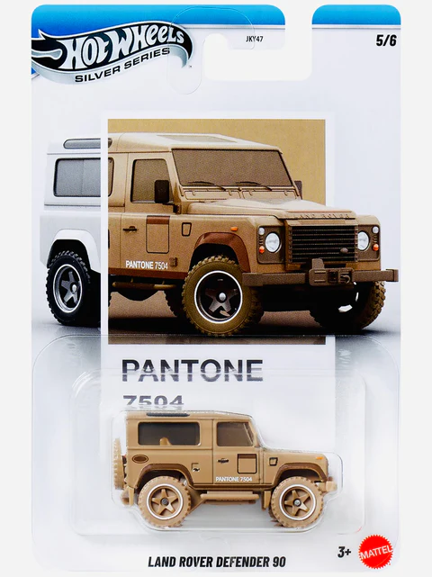 Silver series Pantone Land Rover Defender 90