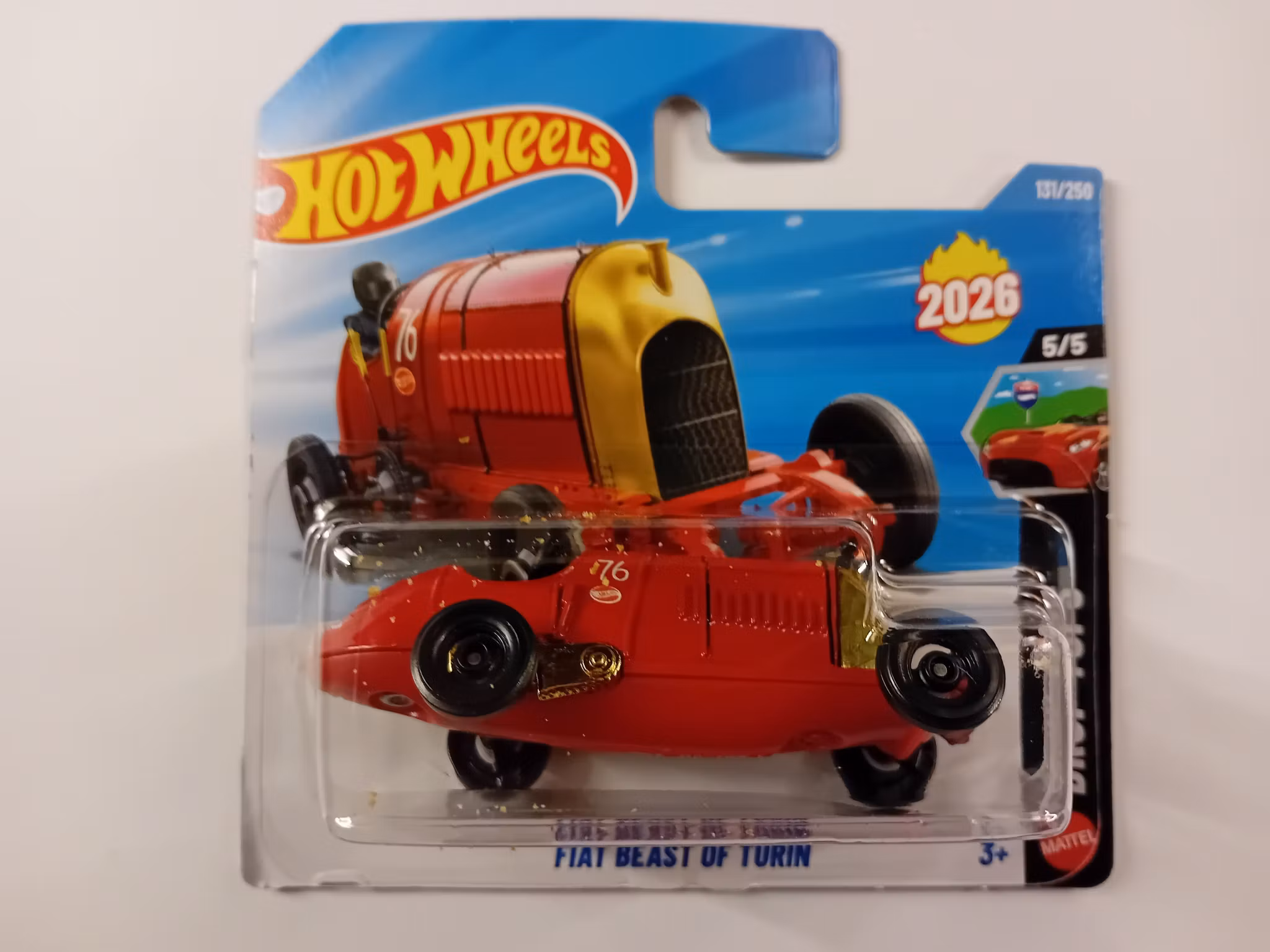 Fiat Beast of Turin Rød #131