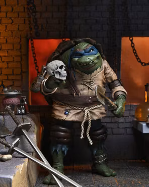 Universal Monsters x Teenage Mutant Ninja Turtles Action Figure Ultimate Leonardo as The Hunchback 18 cm