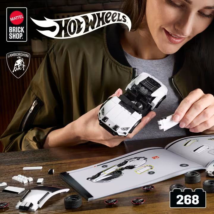 Mattel Brick Shop Hot Wheels Speed series Lamborghini Huracan Sterrato (Totalpris 398,-)