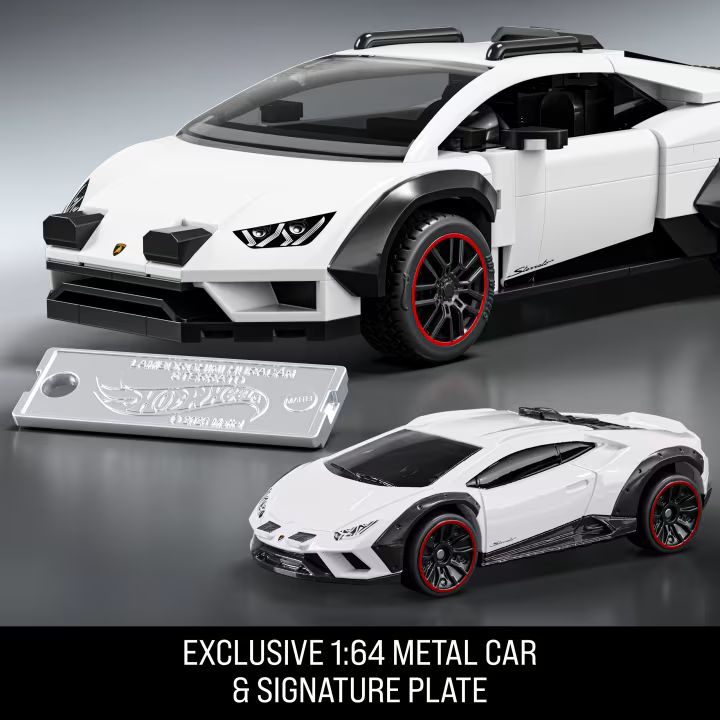Mattel Brick Shop Hot Wheels Speed series Lamborghini Huracan Sterrato (Totalpris 398,-)