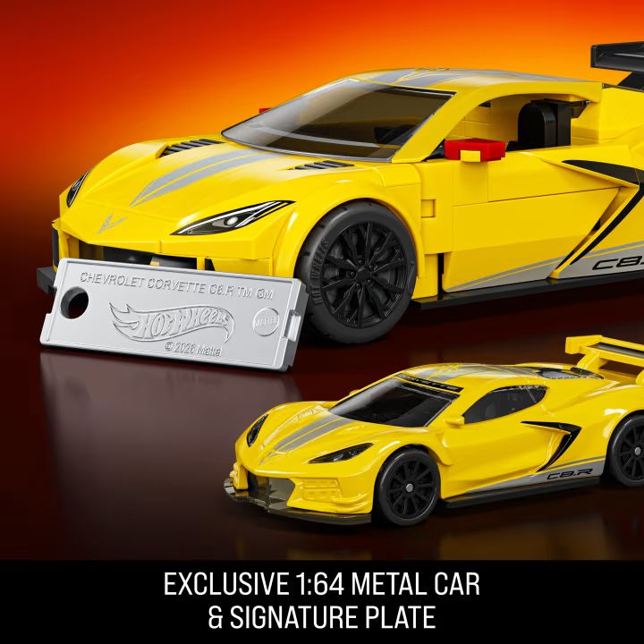 Mattel Brick Shop Hot Wheels Speed series 2020 Corvette C8.R (Totalpris 398,-)