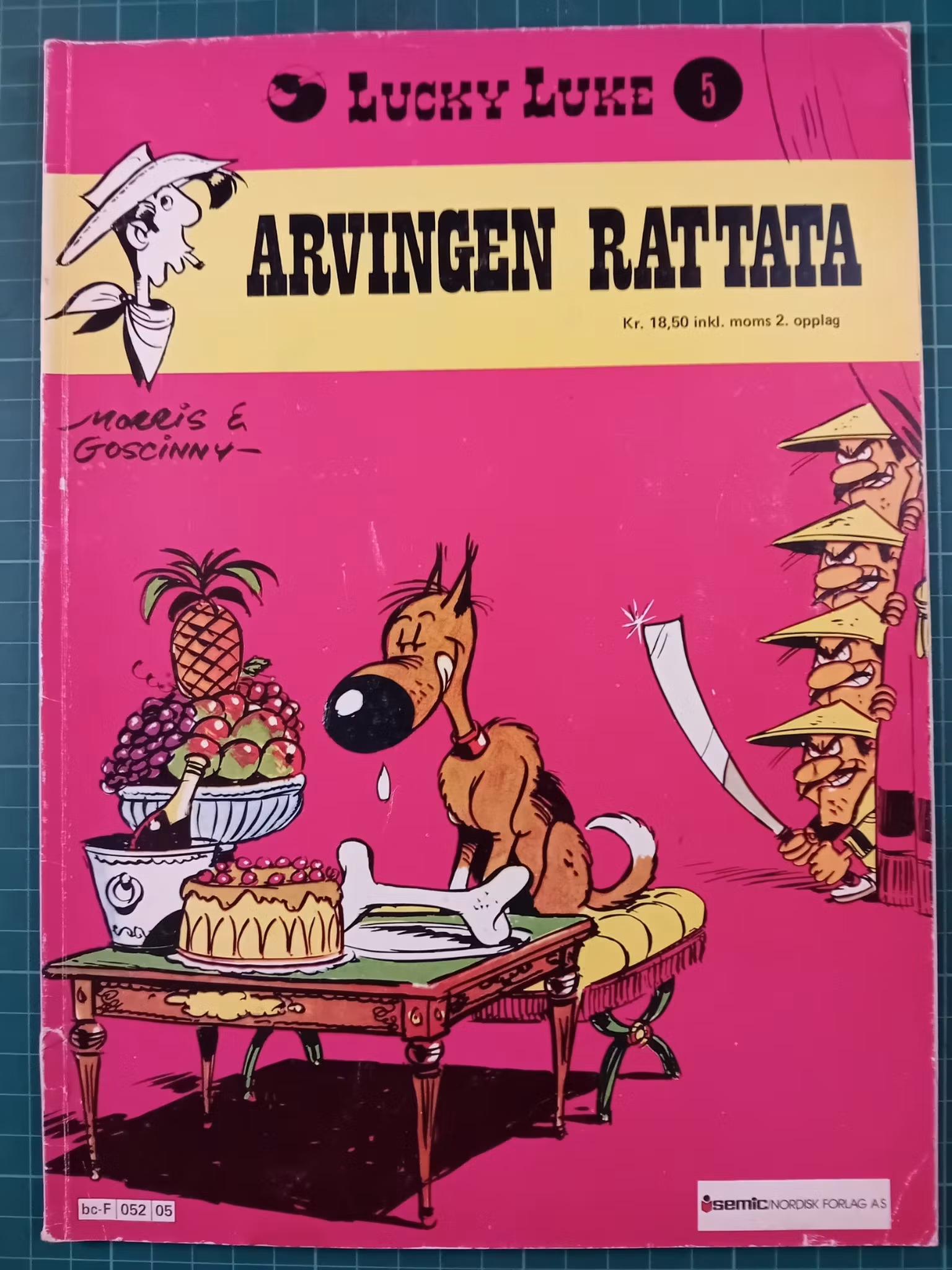 Lucky Luke 05 Arvingen Rattata