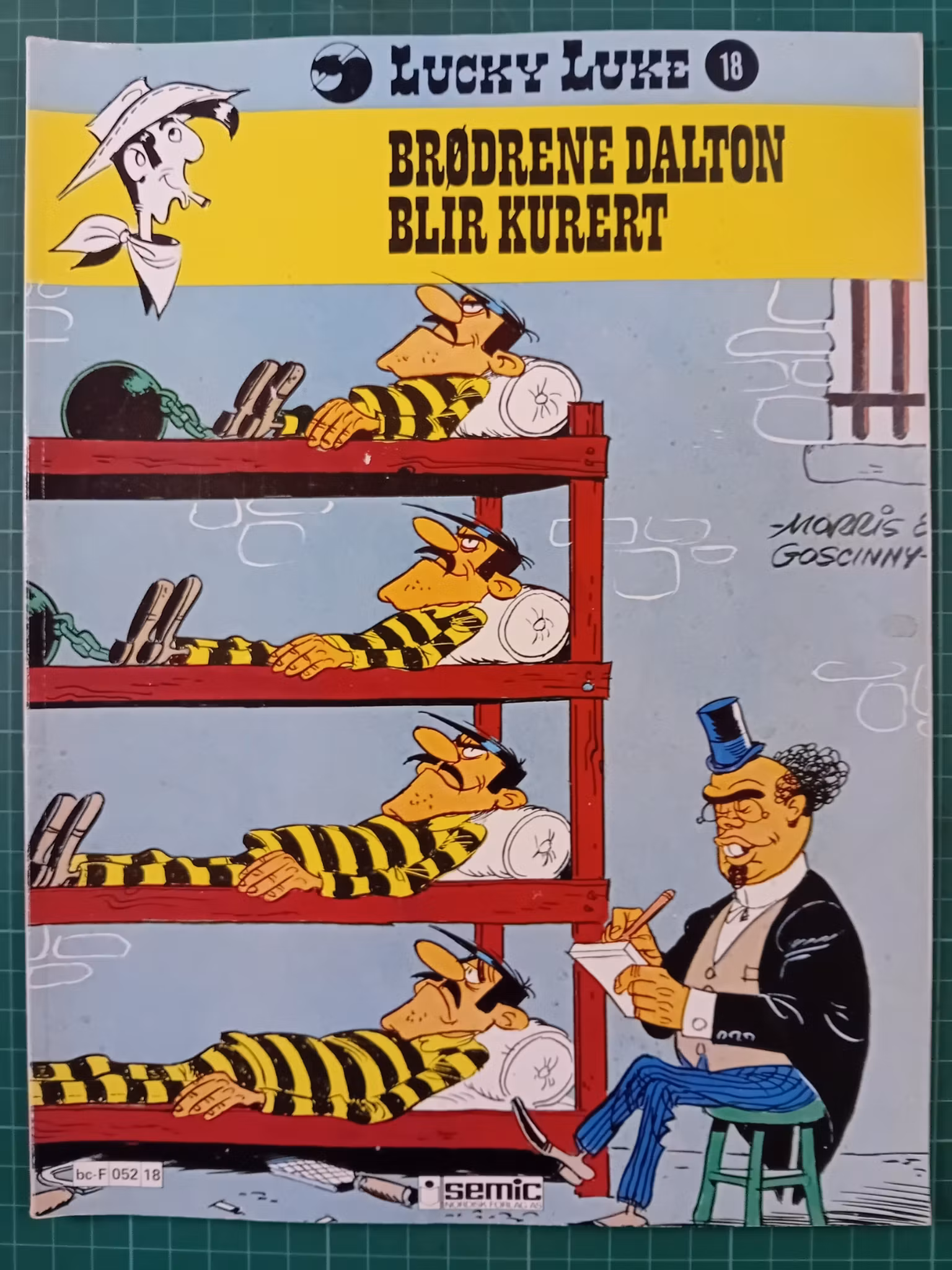 Lucky Luke 18 Brødrene Dalton blir kurert