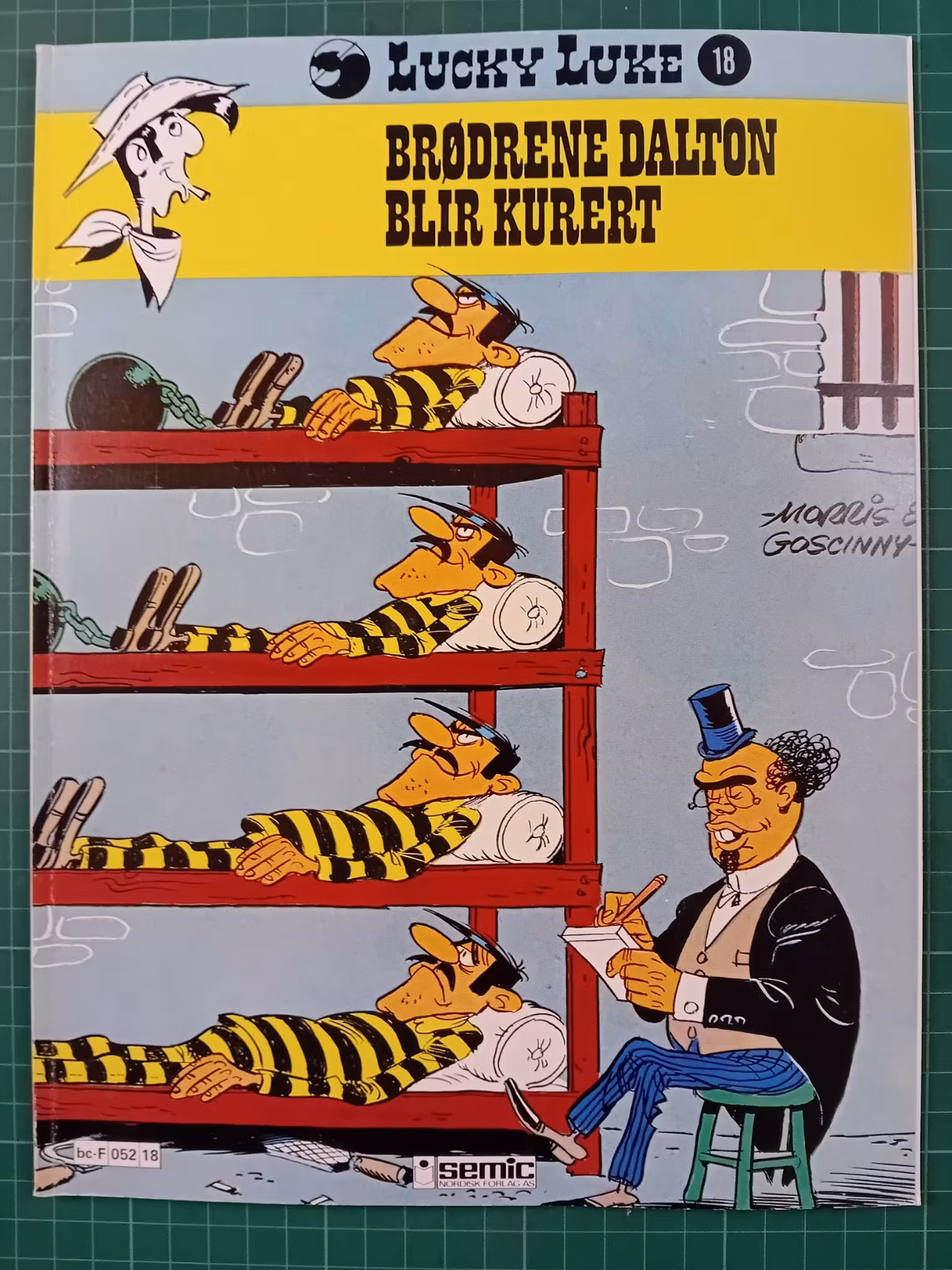 Lucky Luke 18 Brødrene Dalton blir kurert