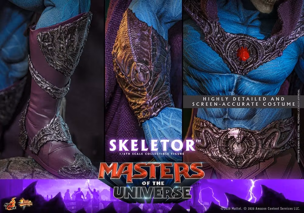 Masters of the Universe Movie Masterpiece Action Figure 1/6 Skeletor 31 cm (Totalpris 4.995,-)