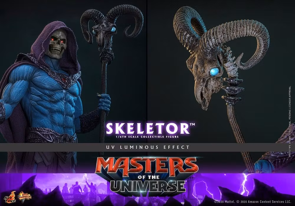 Masters of the Universe Movie Masterpiece Action Figure 1/6 Skeletor 31 cm (Totalpris 4.995,-)