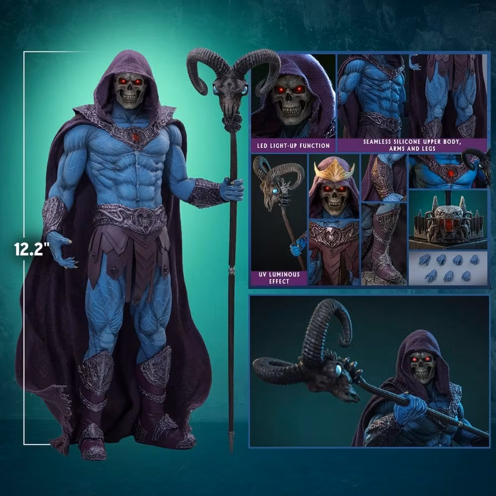 Masters of the Universe Movie Masterpiece Action Figure 1/6 Skeletor 31 cm (Totalpris 4.995,-)