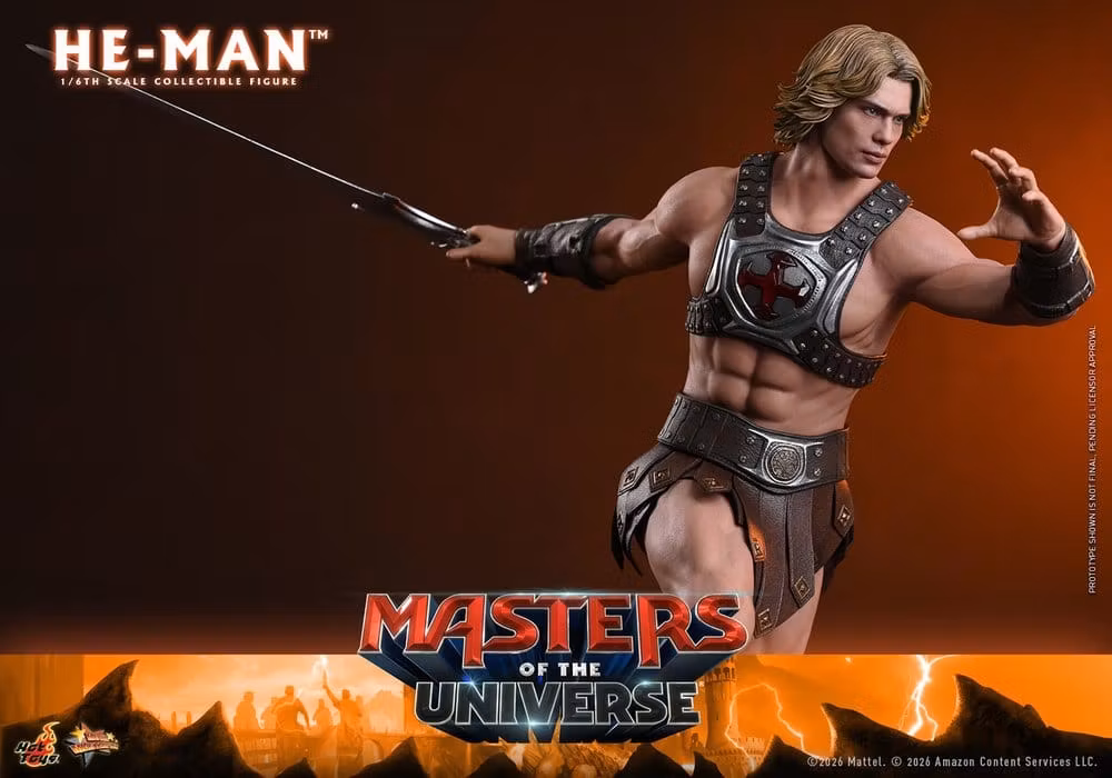 Masters of the Universe Movie Masterpiece Action Figure 1/6 He-Man 31 cm (Totalpris 4.395,-)
