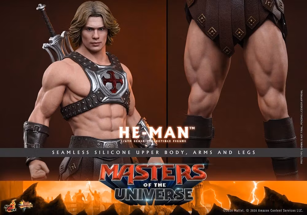 Masters of the Universe Movie Masterpiece Action Figure 1/6 He-Man 31 cm (Totalpris 4.395,-)