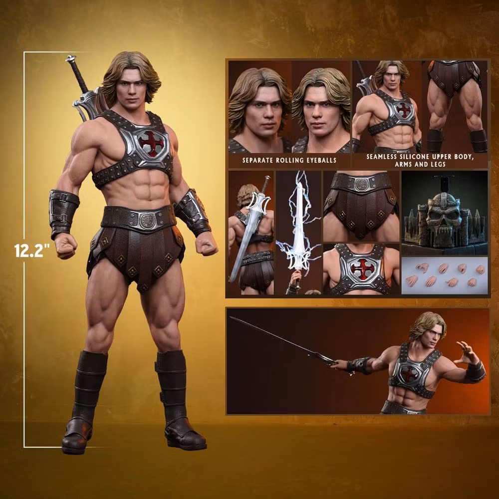 Masters of the Universe Movie Masterpiece Action Figure 1/6 He-Man 31 cm (Totalpris 4.395,-)