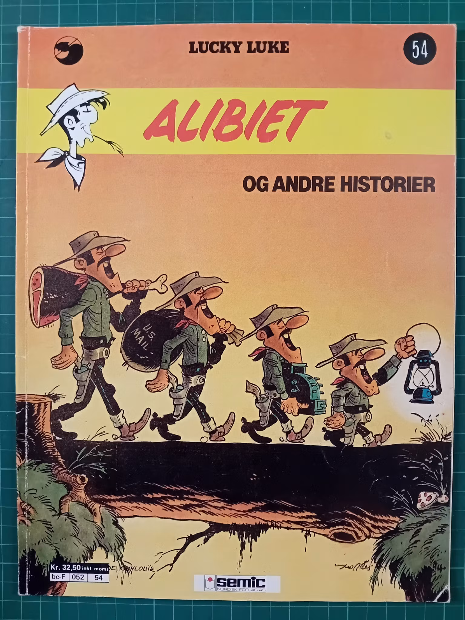 Lucky Luke 54 Alibiet og andre historier