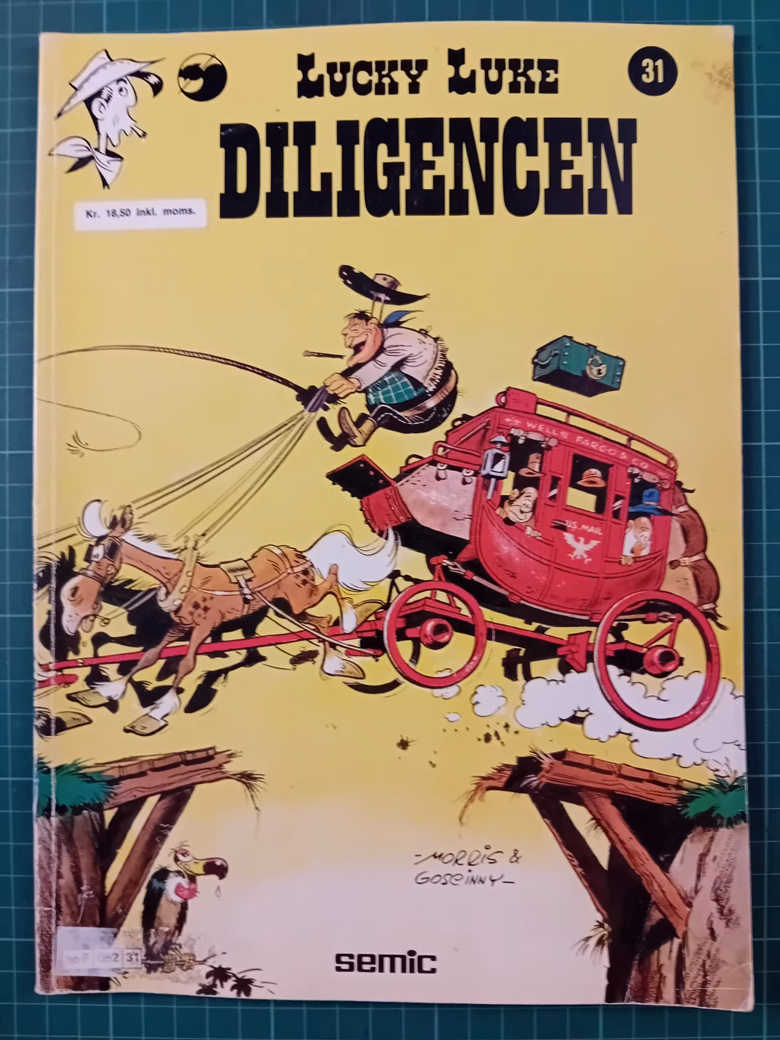 Lucky Luke 31 Diligencen