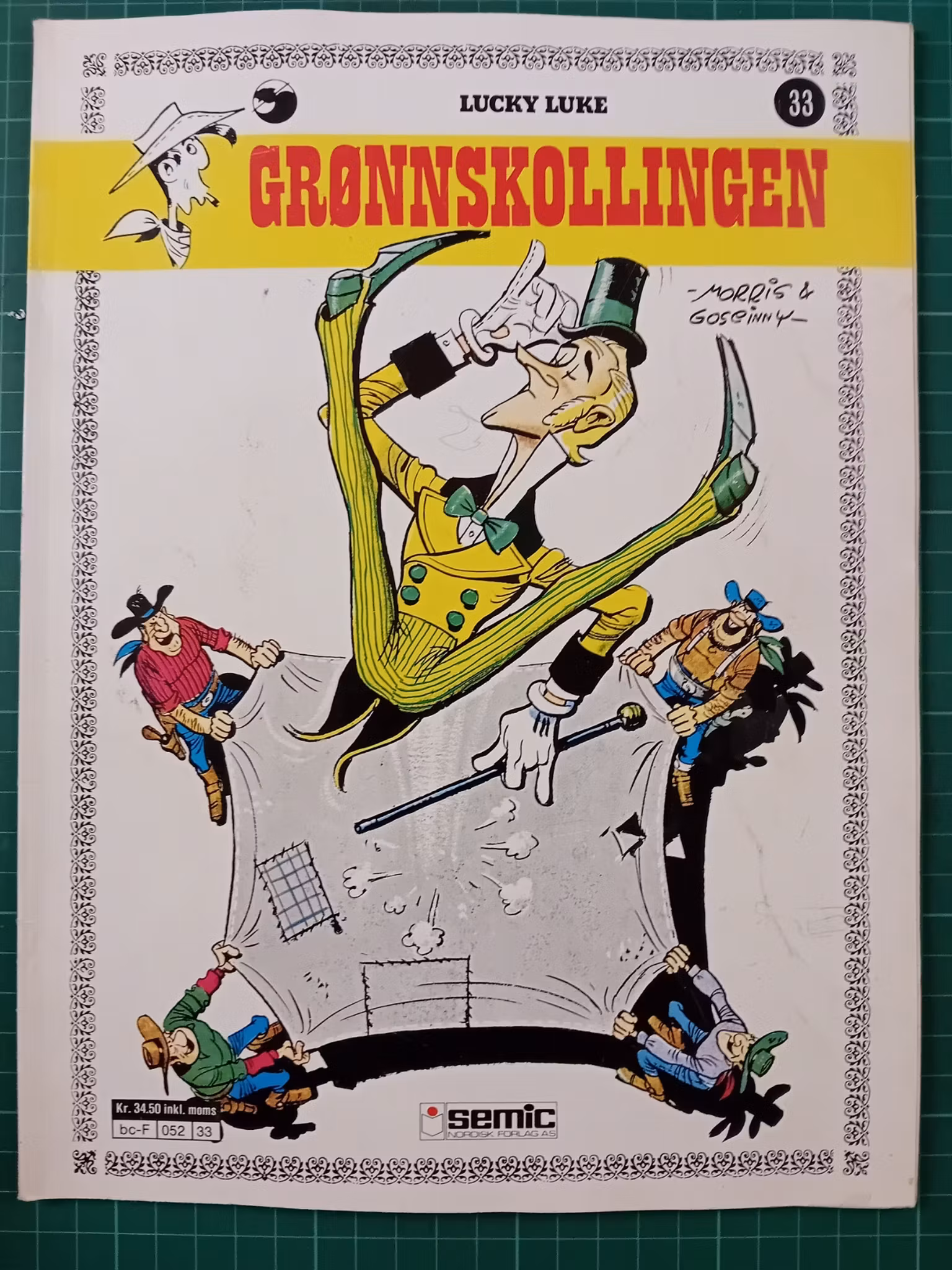 Lucky Luke 33 Grønnskollingen
