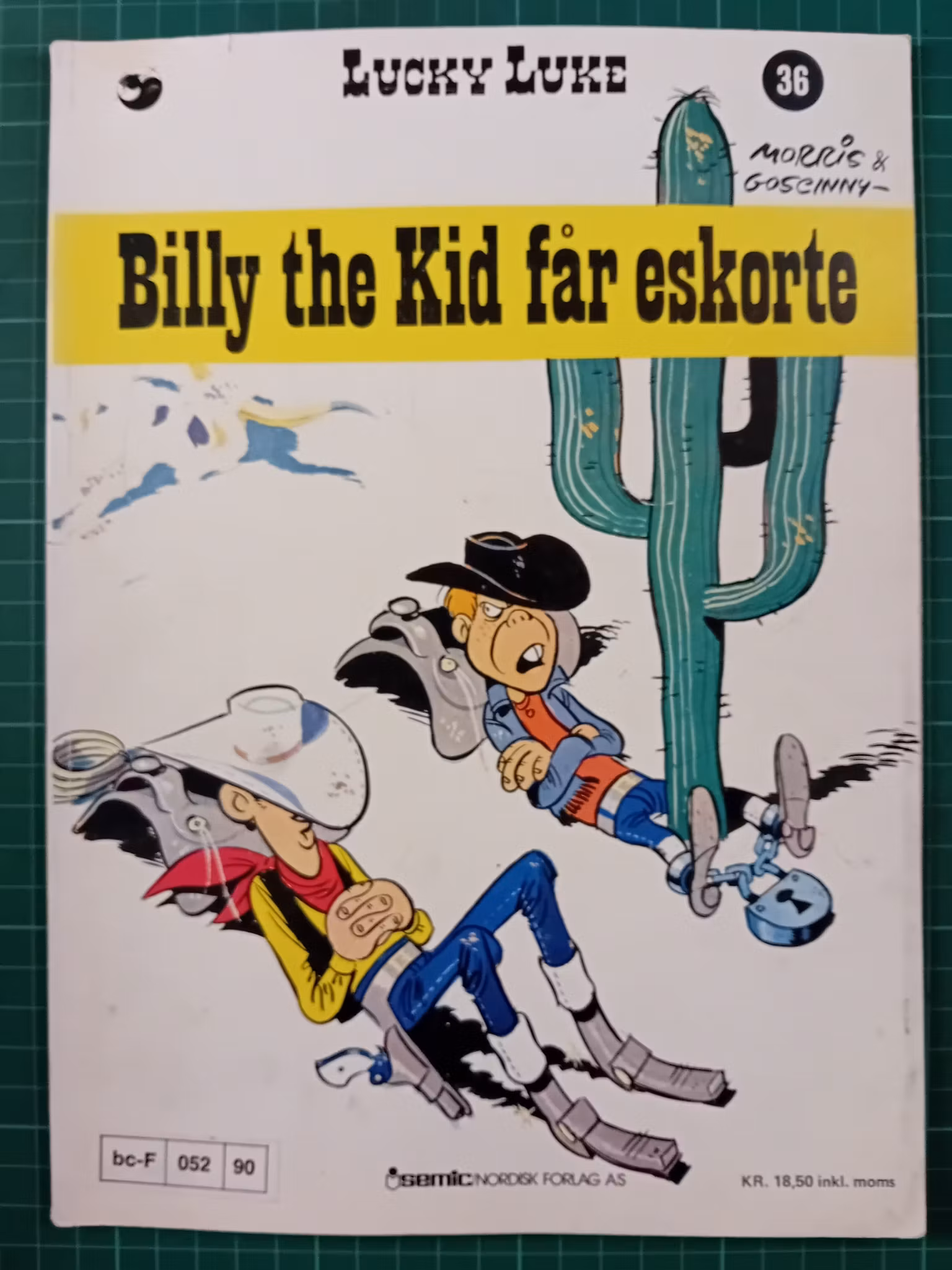 Lucky Luke 36 Billy the Kid får eskorte