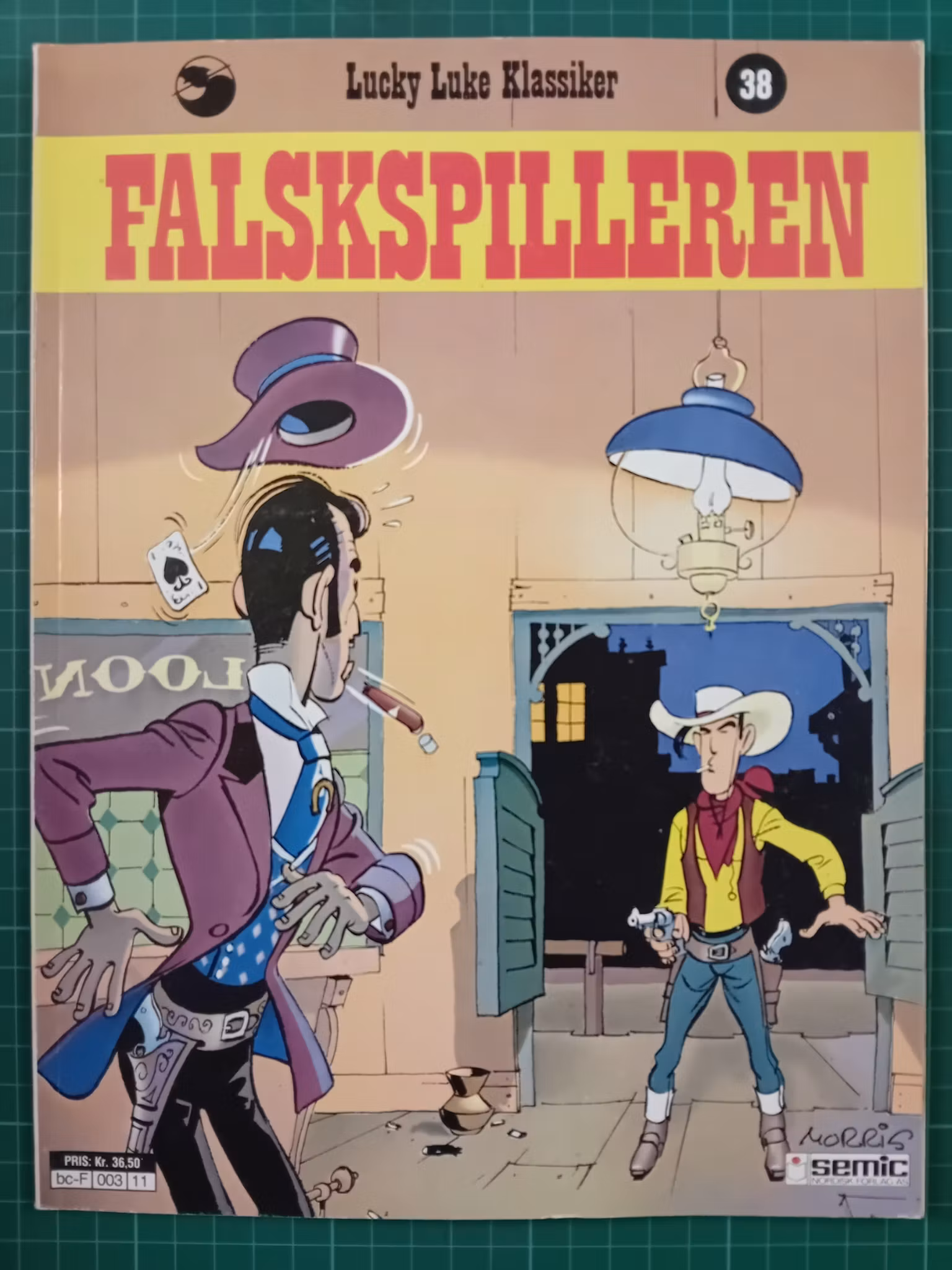 Lucky Luke 38 Falskspilleren