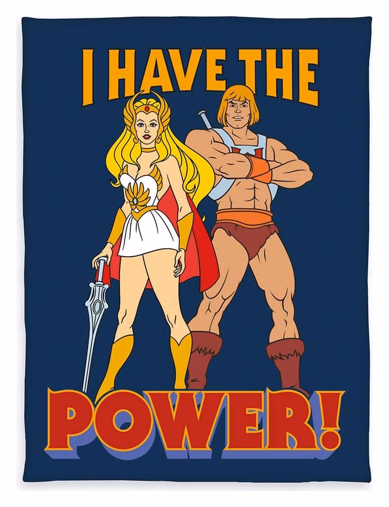 Masters of the Universe Fleeceteppe I have the power 130 x 160 cm (Totalpris 229,-)