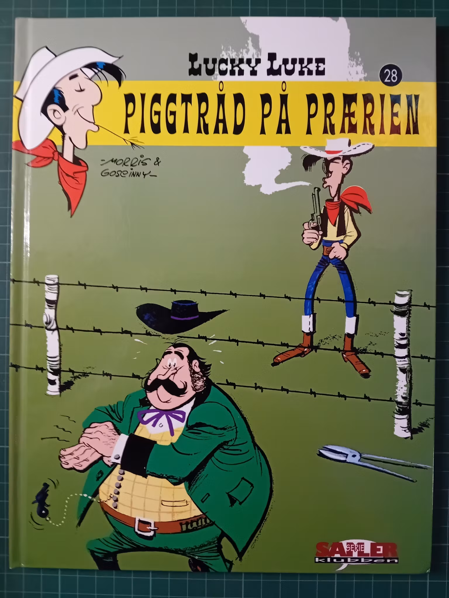 Lucky Luke Piggtråd på prærien