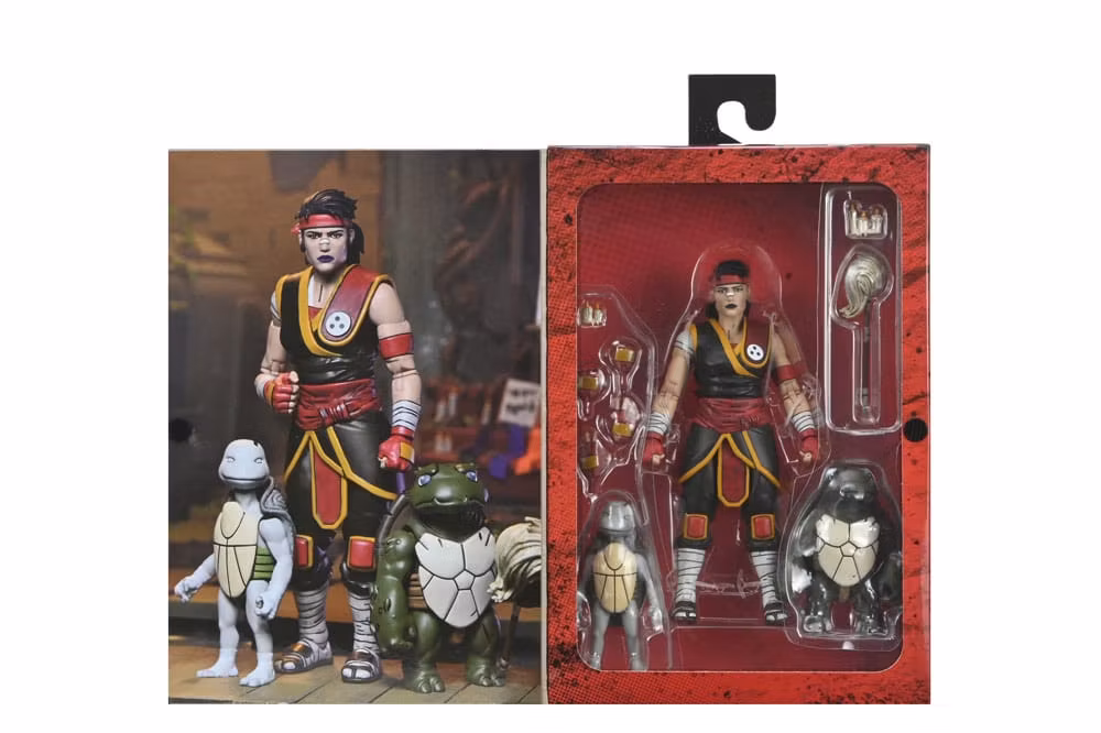 Teenage Mutant Ninja Turtles: The Last Ronin Action Figure Ultimate Casey Marie with Baby Odyn & Uno 17 cm (Totalpris 598,-)