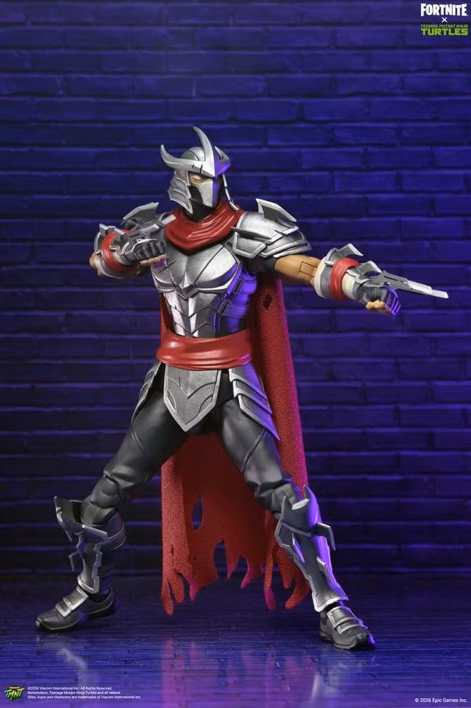 Teenage Mutant Ninja Turtles x Fortnite Action Figure Shredder 18 cm (Totalpris 449,-)