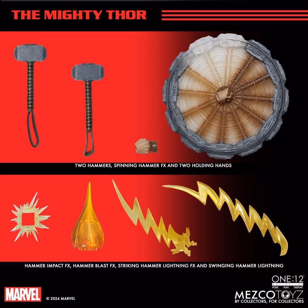 Marvel One:12 Collective Action Figure 1/12 The Mighty Thor 17 cm (Totalpris 1.798,-)