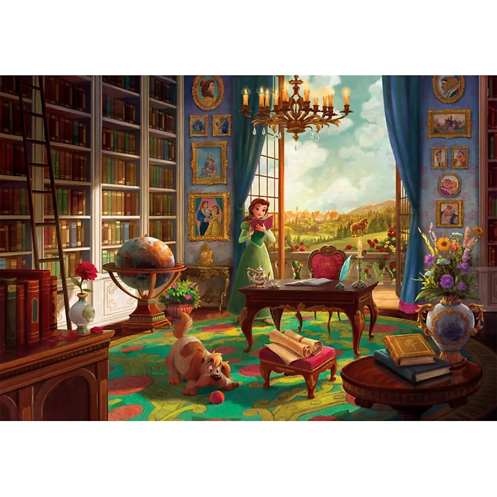Puslespill Disney ever after Belle, Skjønnheten og udyret (500 biter)