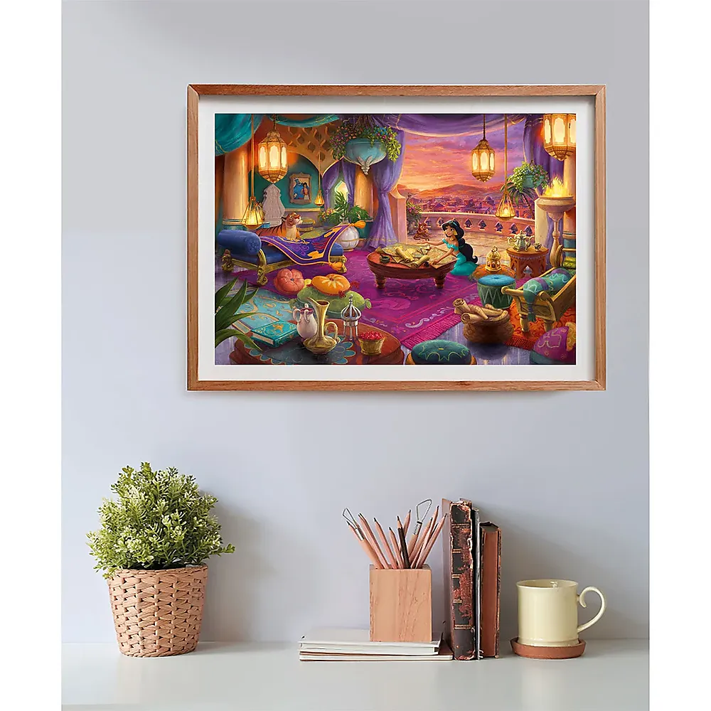 Puslespill Disney ever after Jasmine, Aladdin (500 biter)