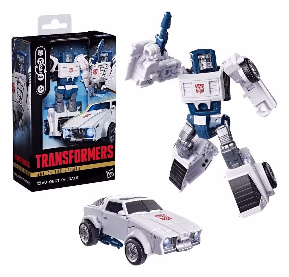 Transformers Age of the Primes Deluxe Class Action Figure Autobot Tailgate 13 cm (Totalpris 398,-)