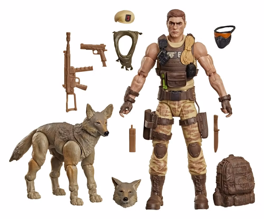 G.I. Joe Classified Series Action Figure #217 Dusty & Coyote Sandstorm 15 cm (Totalpris 749,-)