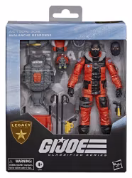 G.I. Joe Classified Series Legacy Collection Action Figure Action Joe - Avalanche Response 15 cm (Totalpris 549,-)