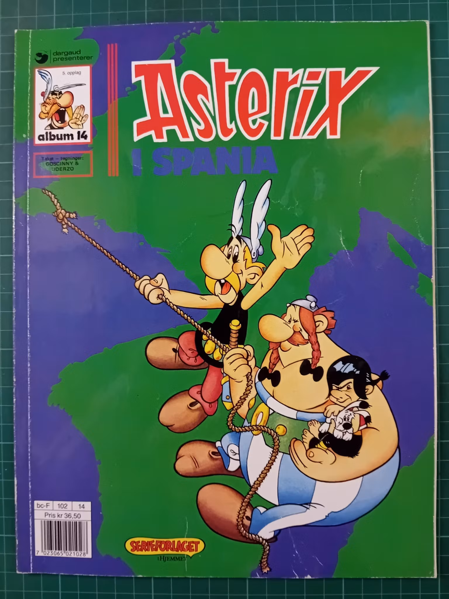 Asterix 14 Asterix i Spania