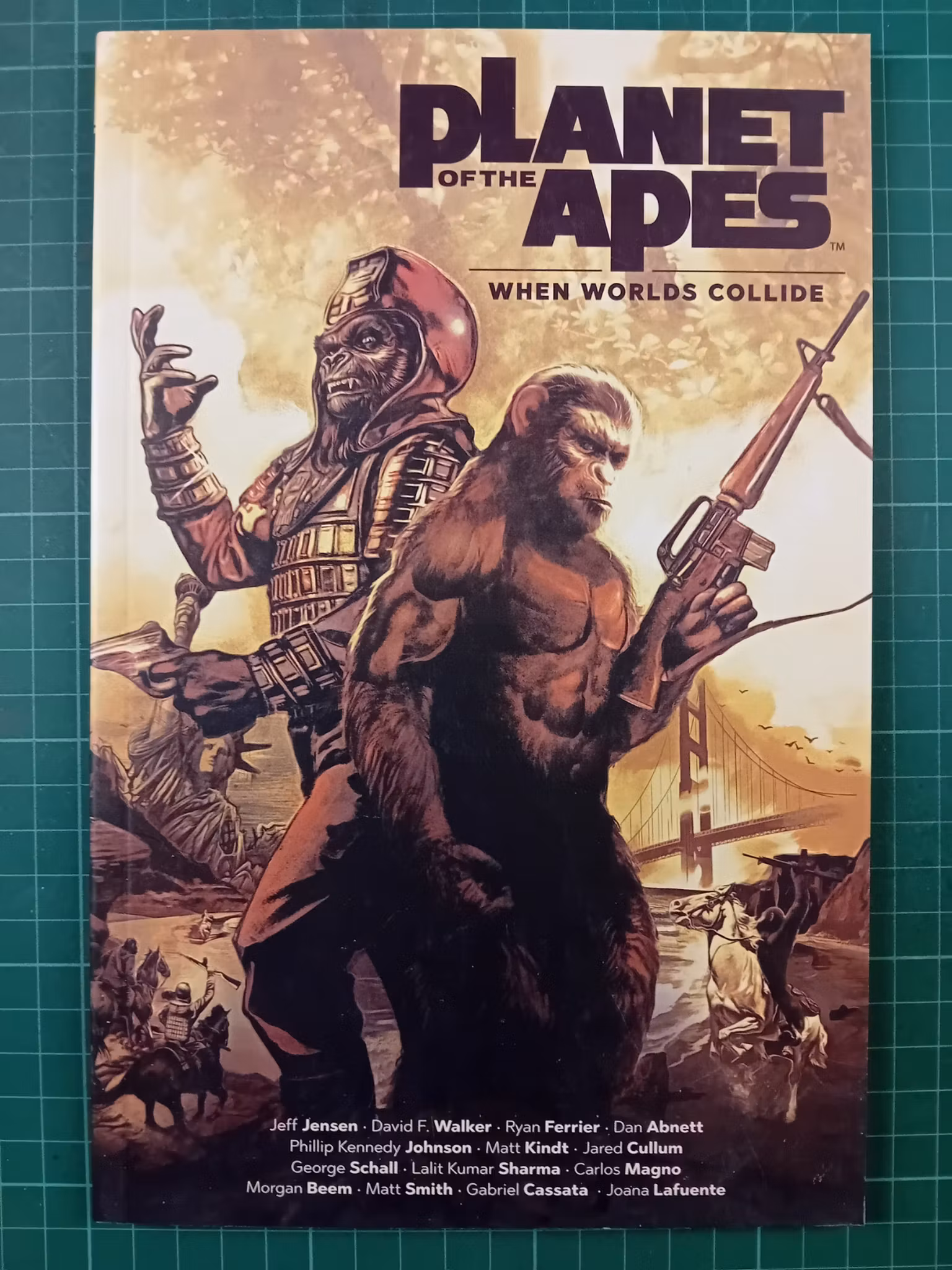 Planet of the apes When worlds collide