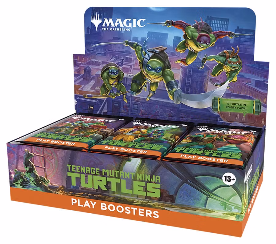 Magic the Gathering Teenage Mutant Ninja Turtles Play Booster Display forseglet (Engelsk)